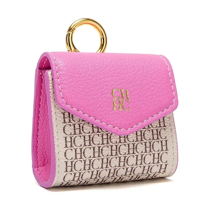 Pink Luxury monogram mini pouch AirPods keys women FTF Market UK