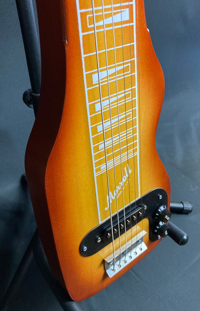 Morrell USA PLUS Series 6-String Lap Steel Guitar Sienna Sunburst Finish