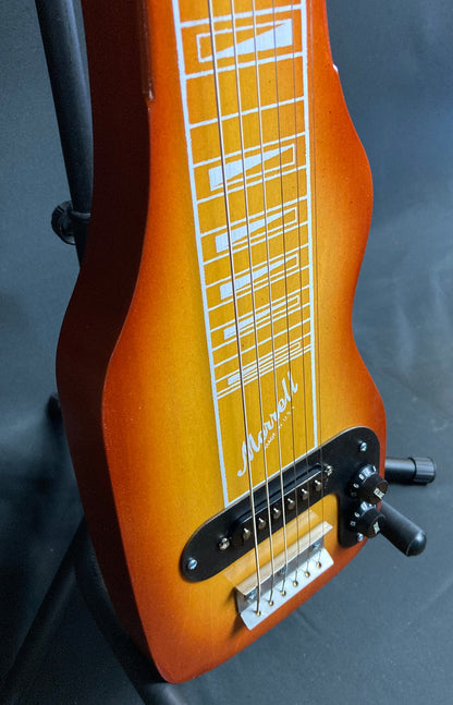 Morrell USA PLUS Series 6-String Lap Steel Guitar Sienna Sunburst Finish
