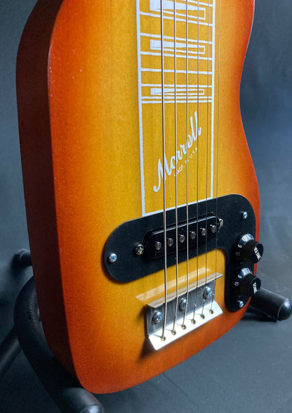 Morrell USA PLUS Series 6-String Lap Steel Guitar Sienna Sunburst Finish