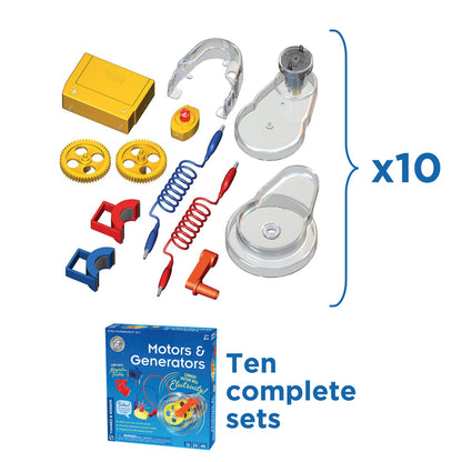 Motors & Generators - Classroom Bundle 10-Pack STEM Thames & Kosmos