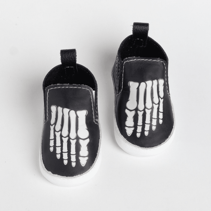 Mr. Bones Slip On Baby Shoe Slip On Soft Sole