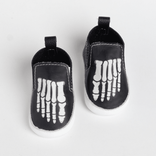 Mr. Bones Slip On Baby Shoe Slip On Soft Sole