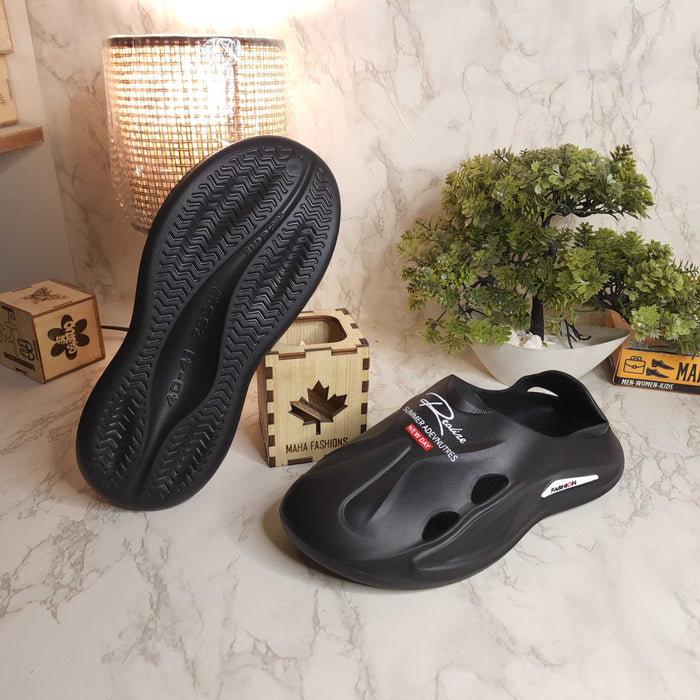 MSJ-004 BLACK - Maha fashions -  Men Footwear