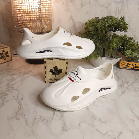 MSJ-004 WHITE - Maha fashions -  Men Footwear