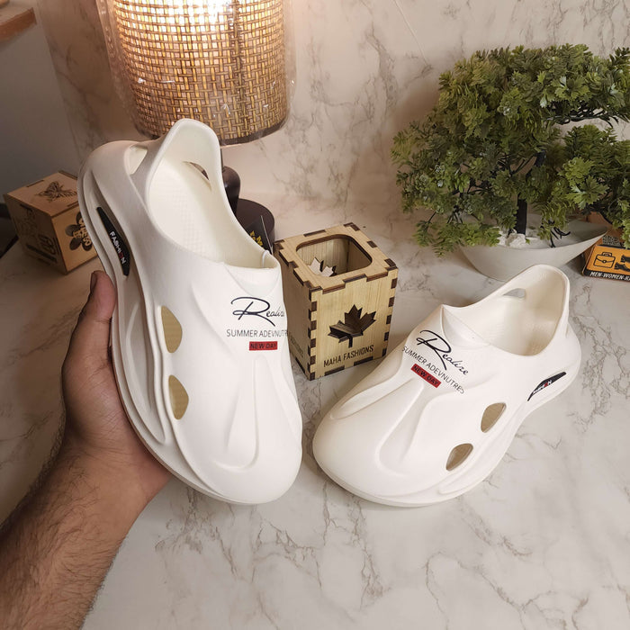 MSJ-004 WHITE - Maha fashions -  Men Footwear