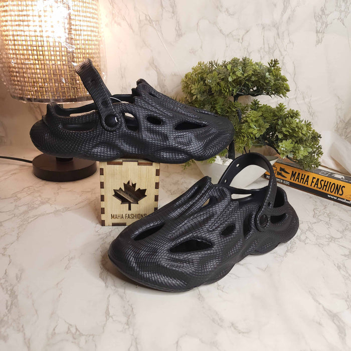 MSJ-005 BLACK - Maha fashions -  Men Footwear