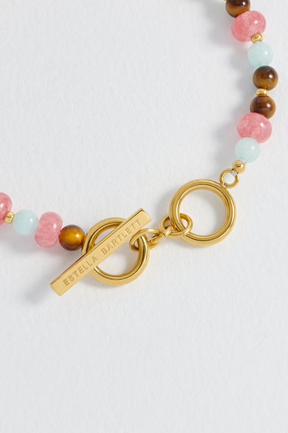 Multi Facet Gemstone Bracelet