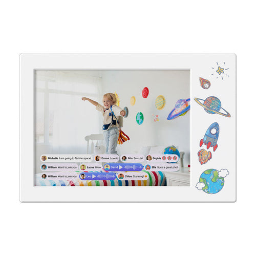myFirst Frame Doodle 9 - 9" Drawing Tablet - White | 256-FF0901SA-WE01
