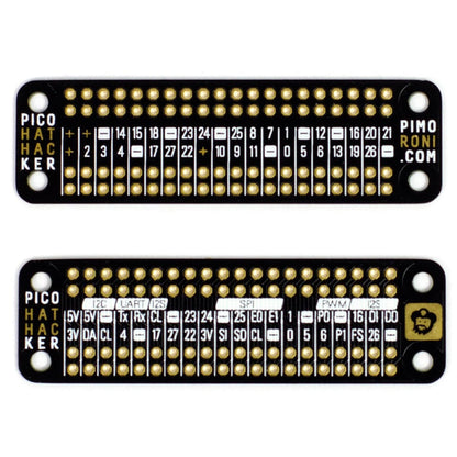 Nano HAT Hacker by Pimoroni - The Pi Hut