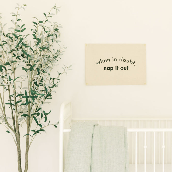Nap It Out Wall Hanging Wall Hanging Nursery Decor