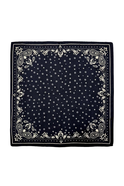 Navy Paisley Wildrag Bandana
