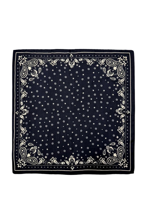 Navy Paisley Wildrag Bandana