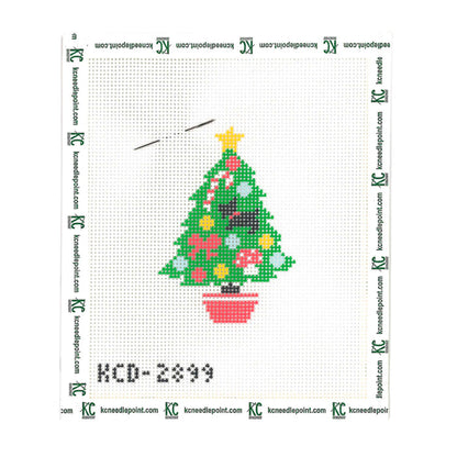 Needlepoint Canvas: Christmas Tree Kit