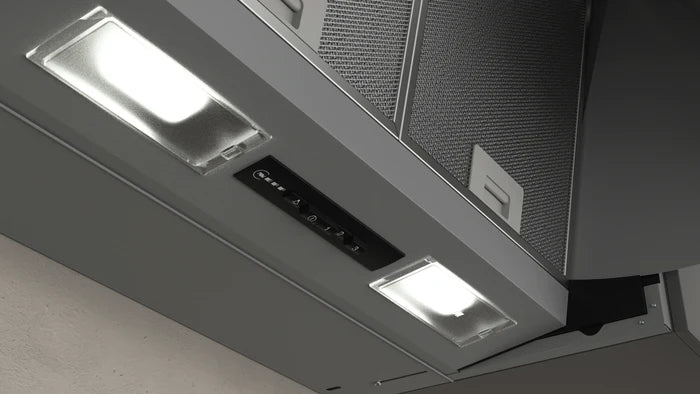 NEFF D61MAC1X0B N30 60cm integrated cooker hood in Silver