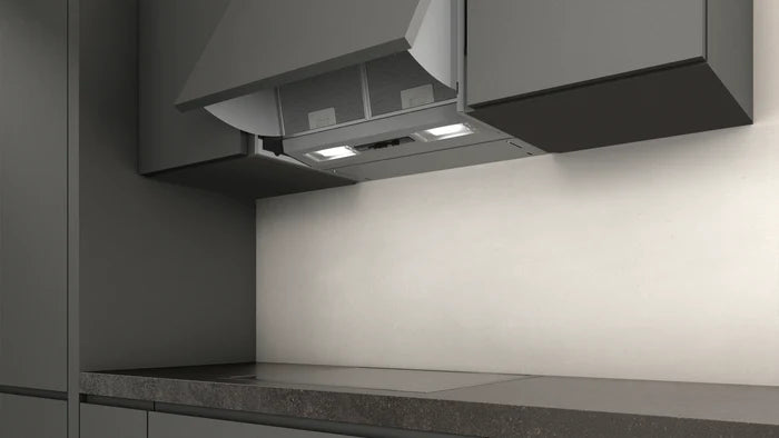NEFF D61MAC1X0B N30 60cm integrated cooker hood in Silver