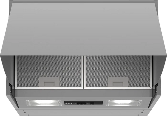 NEFF D64MAC1X0B N30 60cm integrated cooker hood in Silver