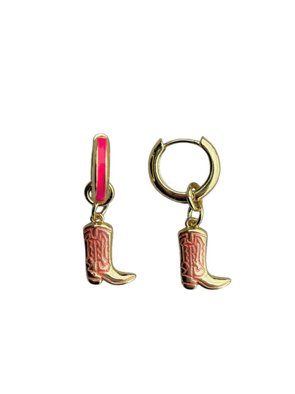 Neon Cowgirl Earrings