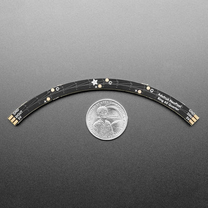 NeoPixel 1/4 60 Ring - 5050 RGB LED w/ Integrated Drivers by Adafruit - The Pi Hut
