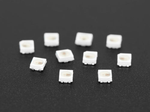 NeoPixel Nano 2427 RGB LEDs w/ Integrated Driver Chip - 10 Pack by The Pi Hut - The Pi Hut
