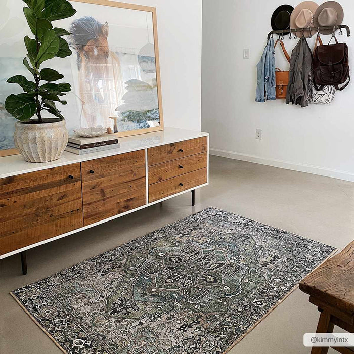 Neyland Sage Green Area Rug [Online Only]