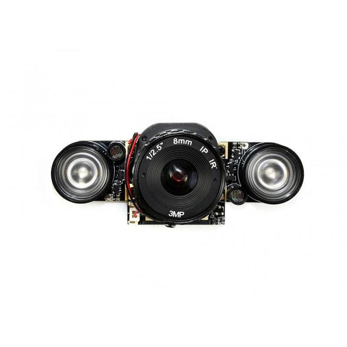 Night Vision Camera for Raspberry Pi - IR-CUT 5MP (Version B) by Waveshare - The Pi Hut