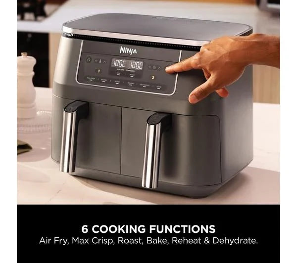Ninja 6‑in‑1 Dual Zone Air Fryer 7.6 L | DZ300UK