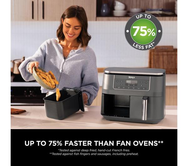 Ninja 6‑in‑1 Dual Zone Air Fryer 7.6 L | DZ300UK
