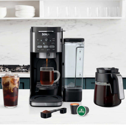 NINJA CFP105CCO DualBrew Coffee Maker -  Factory serviced with Home Essentials warranty
