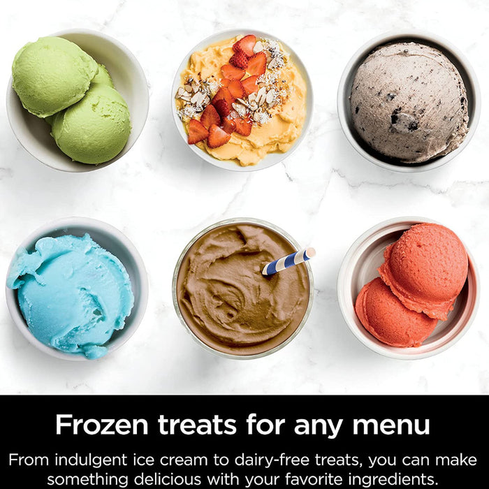 NINJA CREAMi NC301 Ice Cream Maker - Factory serviced with Home Essentials warranty