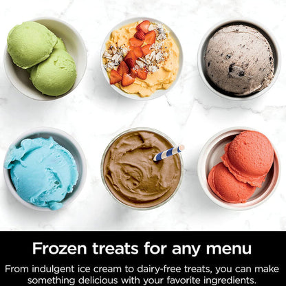 NINJA CREAMi NC301 Ice Cream Maker - Factory serviced with Home Essentials warranty