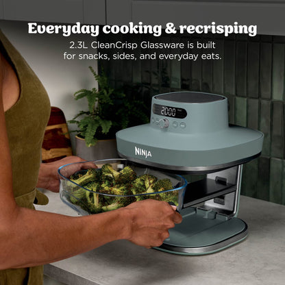 Ninja CRISPi PRO 7-in-1 XL Glass Air Fryer - Ash Grey | AS101UKGY