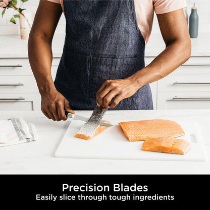 Ninja Foodi StaySharp Knife Block with Integrated Sharpener 6-Piece Set | K32006UK
