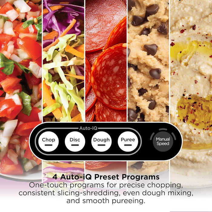 Ninja PrecisionPro 2.1L Food Processor with Auto Presets | BZ651UK