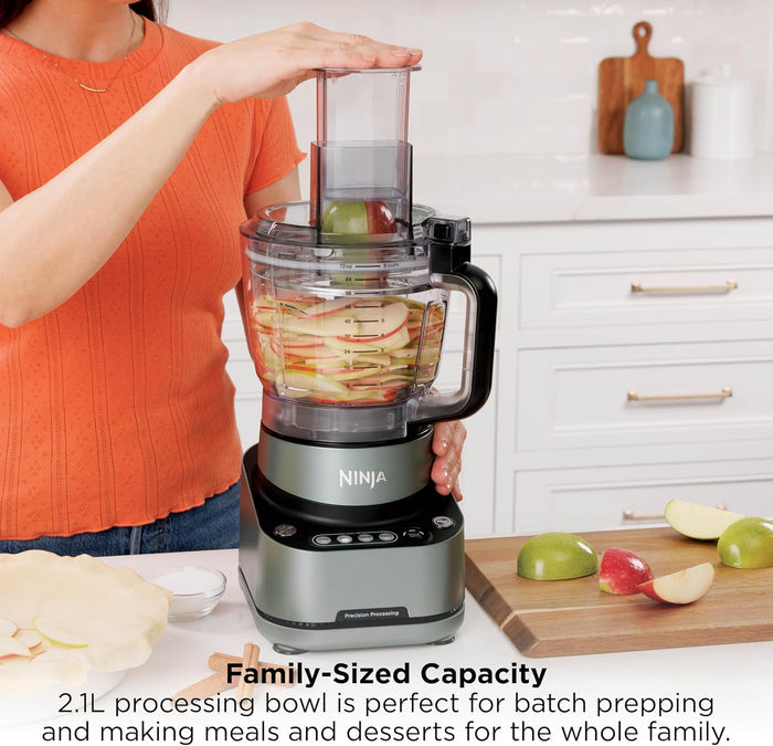 Ninja PrecisionPro 2.1L Food Processor with Auto Presets | BZ651UK
