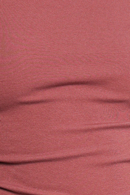 Petal and Pup USA TOPS Nissa Long Sleeve Top - Chocolate Cherry