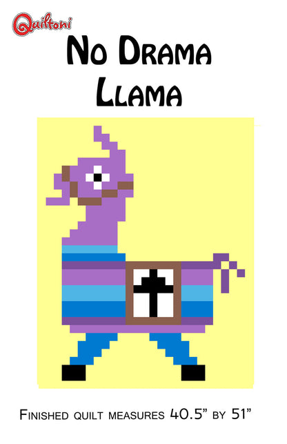 No Drama Llama Pattern PDF
