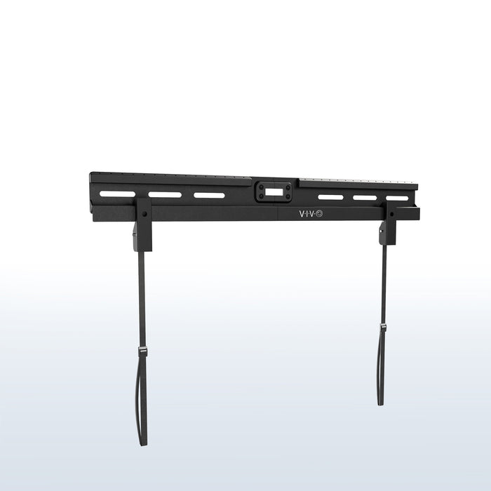 Black TV stand bracket with 'VIVO' branding on a white background