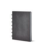 Notebook (Leather / Black / Medium / Dot Grid)