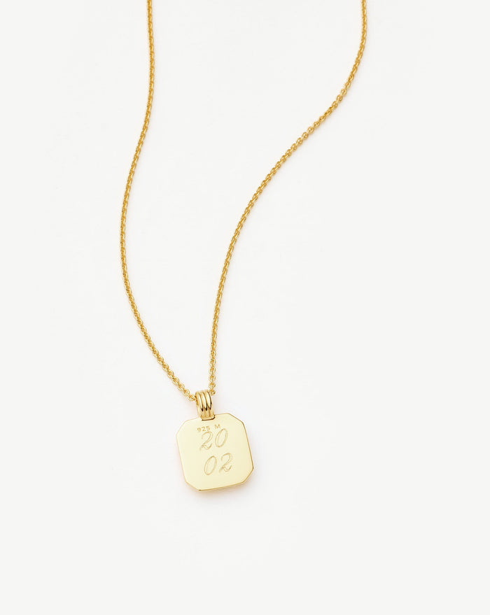 November Birthstone Pendant Necklace | 18k Gold Vermeil/Citrine Necklaces Missoma