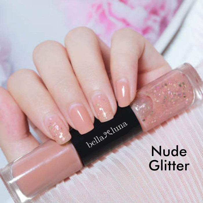 Nude/Glitter