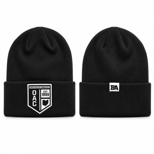 OAC Crest Patch Black Beanie