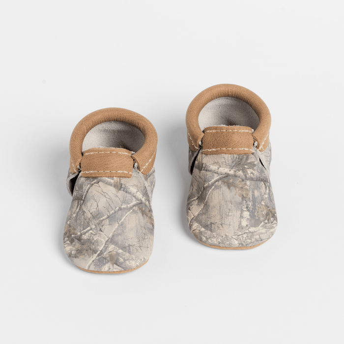 Oak Tree Camo City Baby Shoe City Mocc Soft Sole
