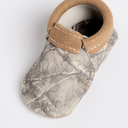 Oak Tree Camo City Baby Shoe City Mocc Soft Sole