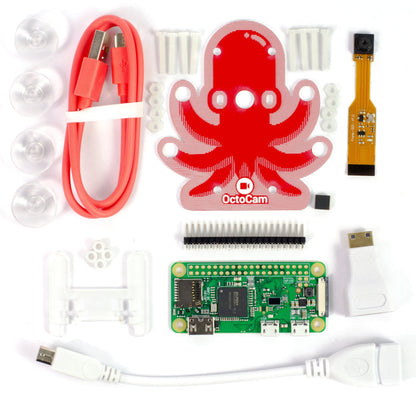 OctoCam - Pi Zero W Project Kit [Discontinued] by Pimoroni - The Pi Hut