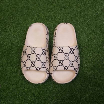 Off White Comfy Slippers - Maha fashions -  Women Footwear