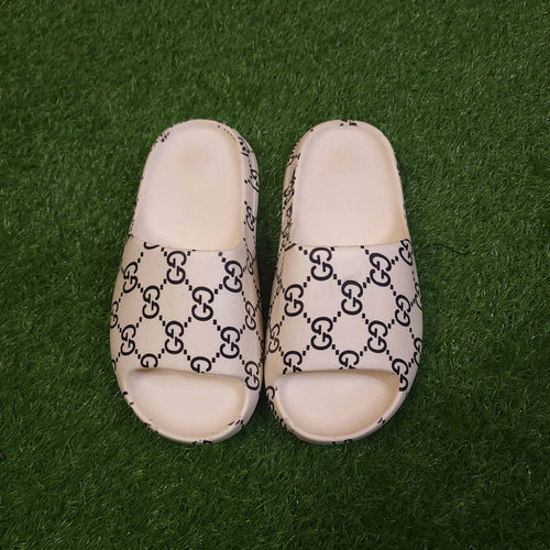 Off White Comfy Slippers - Maha fashions -  Women Footwear