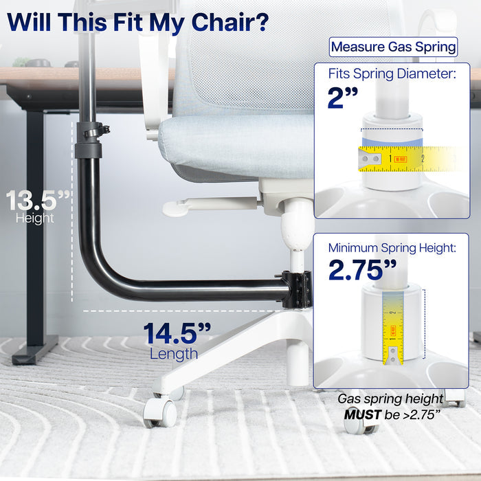 Office Chair Mounted Premium Keyboard Tray