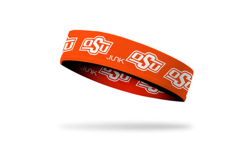 Oklahoma State University: Logo Orange Baller Headband - View 1