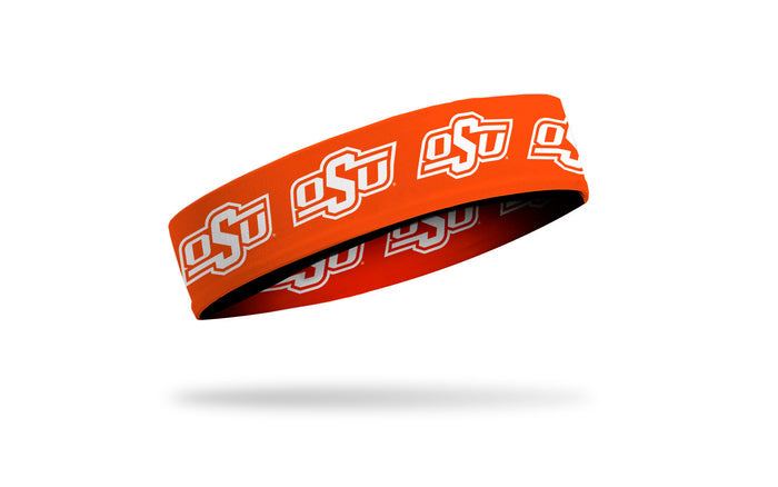 Oklahoma State University: Logo Orange Baller Headband - View 2